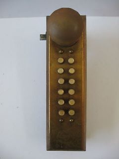 RARE Antique 1930s HOTEL 12 MOP Push Button Door HOOSIER N O K EE