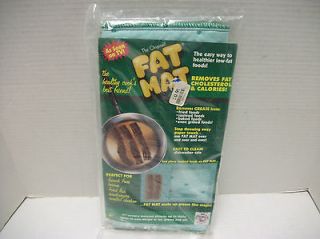 On TV The Original Fat Mat Removes Grease from Foods Dishwasher Safe