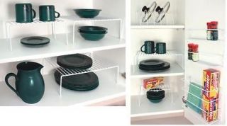 New Set of Kitchen Cabinet Pantry Storage Organizer Holder Rack 3 Pc