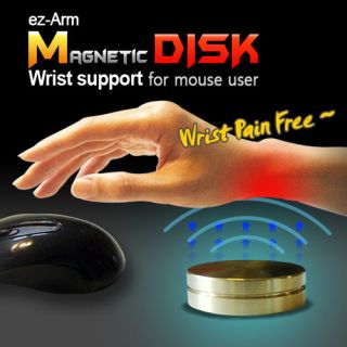 STRONG Rare Earth MAGNET MAGNETIC THERAPY WRIST PAIN SUPPORT MOUSE PAD