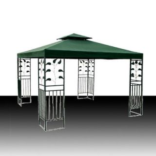New 10 x 10 Replacement Gazebo Canopy Top Cover Patio 2 Tier Outdoor