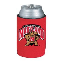 Maryland Terps NCAA Collapsible Beer Can Holder Koozie   Neoprene