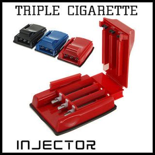 Cigarette Tube Injector Roller Maker Rolling Machine 3 Color NEW
