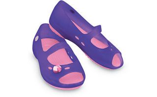 NWT Crocs Carlie Girls Shoes Violet / Pink C10, C11, C12, C13, J1   2