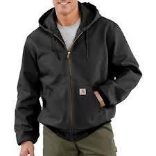 CARHARTT J131 DUCK ACTIVE JACKET THERMAL LINED ALL SIZES