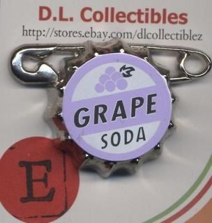 Disney   Pixars Up   Ellie Badge Grape Soda Pin