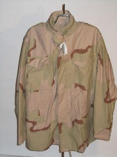 NEW US MILITARY DESERT CAMOUFLAGE FIELD JACKET CAMO MED LONG