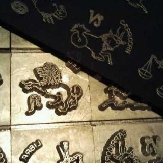 12 Letterpress Astrological Signs For Foil Stamping Kensol Kingsley