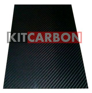 Real Carbon Fibre Sheet 1mm Thick A5 (148x210mm) Genuine Carbon Not