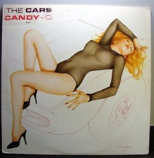 THE CARS CANDY O VARGAS COVER WITH STICKER HEAR IT
