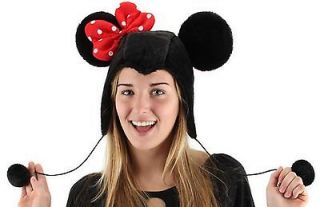 minnie mouse hoodie hat