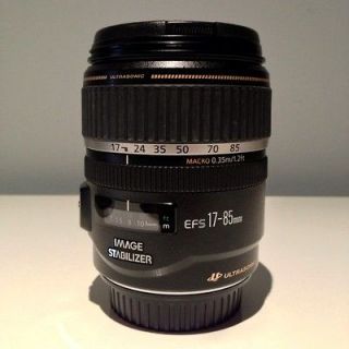Canon EF S USM 17 85mm F/4.0 5.6 Image Stabilization Lens