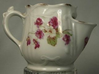 FLORAL SHAVING SCUTTLE BY Z.S.& G OR Z.S.& CO BAVARIA