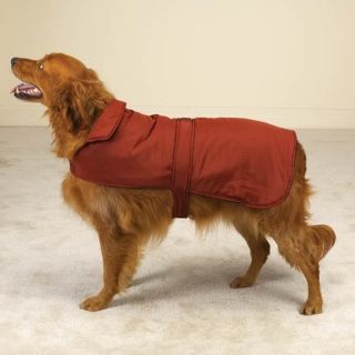 Casual Canine Pet Dog Barn Coat, Reversible, Green, Red or Navy, XS S