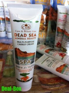 Sea Products Cosmetics Skin Body Minerals Cream Spa Carrot Mineral
