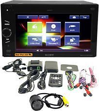 Sony XNV 660BT 6.1 Multimedia Double Din DVD Navigation System + Back