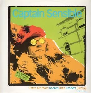 CAPTAIN SENSIBLE there are more snakes than ladders 12 3 track remix