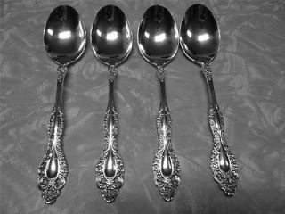 VICTORIAN CLASSIC Oval Soup/Place Spoons 1881 Rogers Oneida Ltd