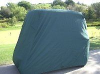 Golf Cart Cover, Green, *Will Not Fit Carts with Extended Roo