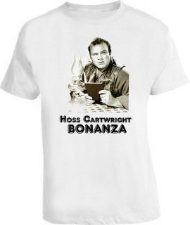 Hoss Cartwright Bonanza TV Show Character T Shirt