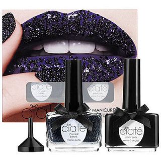 Brand New* Black Pearls CIATE Ciaté Caviar Manicure Nail Polish