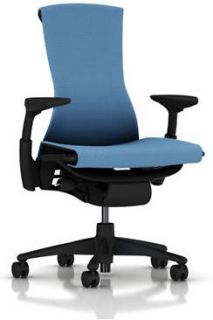 Embody Ergonomic Computer Office Chair Graphite Blue Moon Balance