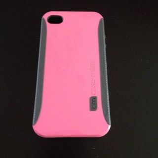 New Case Mate Pop Case for Apple iPhone 4 4G PINK / GREY