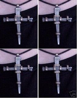 NAIL CROSS Necklaces Easter Valentines day Birthday Graduation Party