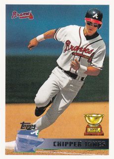 Chipper Jones 2010 Topps CARDS YOUR MOM THREW OUT #CMT161 Atlanta