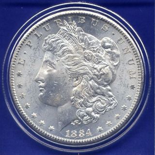 1884 CC Morgan Silver Dollar BU Gem Rare Key Date Uncirculated MS US
