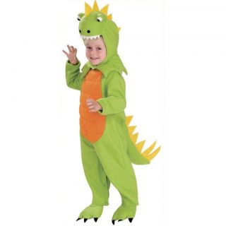 DINOSAUR dragon lizard reptile kids boys halloween costume child S