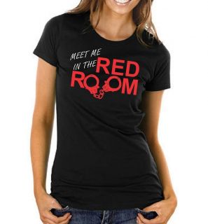 Meet Me In the Red Room Christian Grey 50 Fifty Shades Of Inspired T