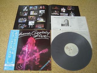 Newly listed Shaun Cassidy Live ~ Thats Rock N Roll/ Japan LP/ OBI