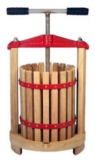 Hardwood Wine Press   Ideal For Grapes & Many Other Fruits To Make