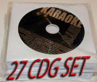 KARAOKE HITS 27 CD+G ALL TIME FAVORITES ,OLDIES,ROCK, POP,STANDARS