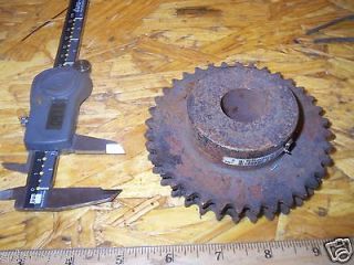 MARTIN D35B36 #35 2 CHAIN 36 TOOTH DOUBLE SPROCKET W/ SET SCREW