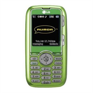 Sprint LG Rumor LX260 No Contract CDMA Camera QWERTY GPS Used Green