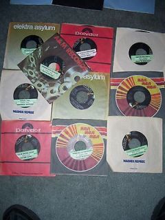 10 Charley Pride records 45s lot 45 rpm 7 jukebox strips vinyl c&w