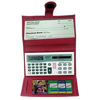 Datexx DB 410 Checkbook Calculator with Tri Fold Wallet