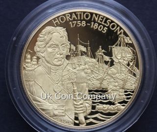 2003 EAST CARIBBEAN STATES HORATIO NELSON GOLD PLATED PIEDFORT $2