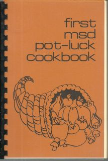 SEATTLE WA 1983 FIRST MSD POT LUCK COOK BOOK *HONEYWELL MARINE SYSTEMS