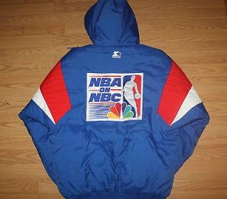 Vintage NBA on NBC Starter parka jacket NWT basketball 90s Jordan