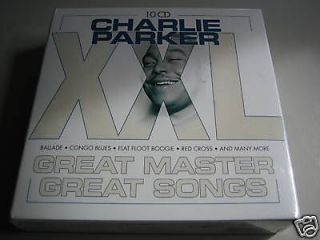 10 CD *CHARLIE the bird PARKER* Flat Floot Boogie JAZZ