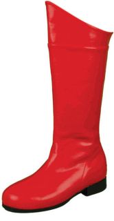 Womens Red Super Hero Wonder Woman Costume Boots 5 6