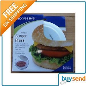 Progressive Perfect Beef Patty Burger Hamburger Kitchen Press Maker