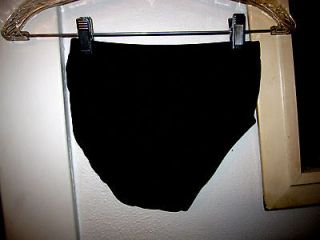 New Dance/Cheer Briefs, SPANKIES, BLACK size ADULT MEDIUM by CHASSE