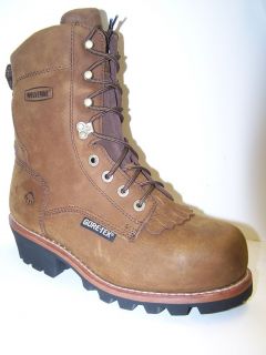 NEW WOLVERINE CHESAPEAKE STYLE W5523 LEATHER GORTEX STEEL TOE