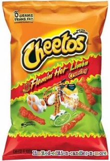 Bag Cheetos Flamin Hot Limon Flaming Frito Lay w/ Lime