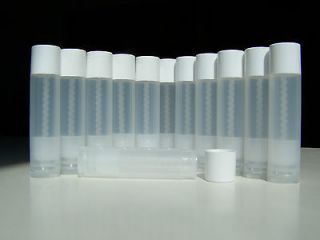 LIP BALM CONTAINER TUBES; EMPTY, NEW NATURAL COLOR ♦ SHIPS FROM USA