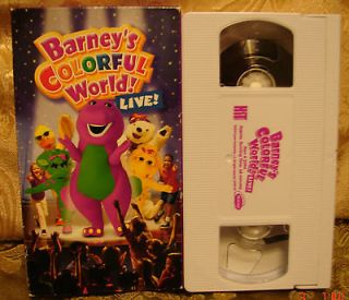 COLORFUL WORLD LIVE VGC VHS VIDEO Trusted Seller w/Low Combined SHIP